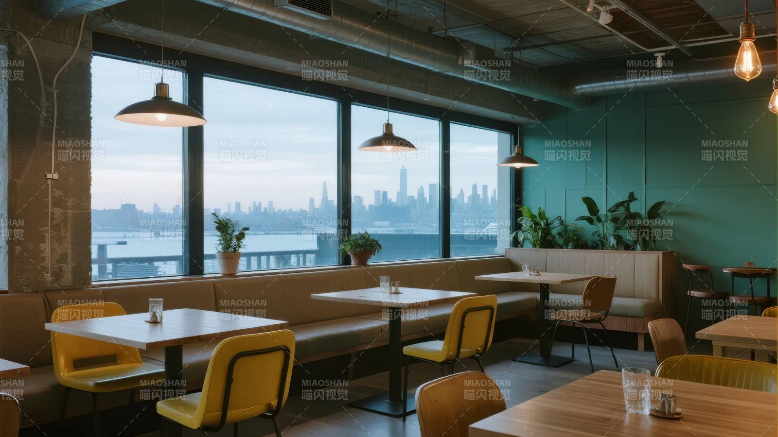 城市景观餐厅图片