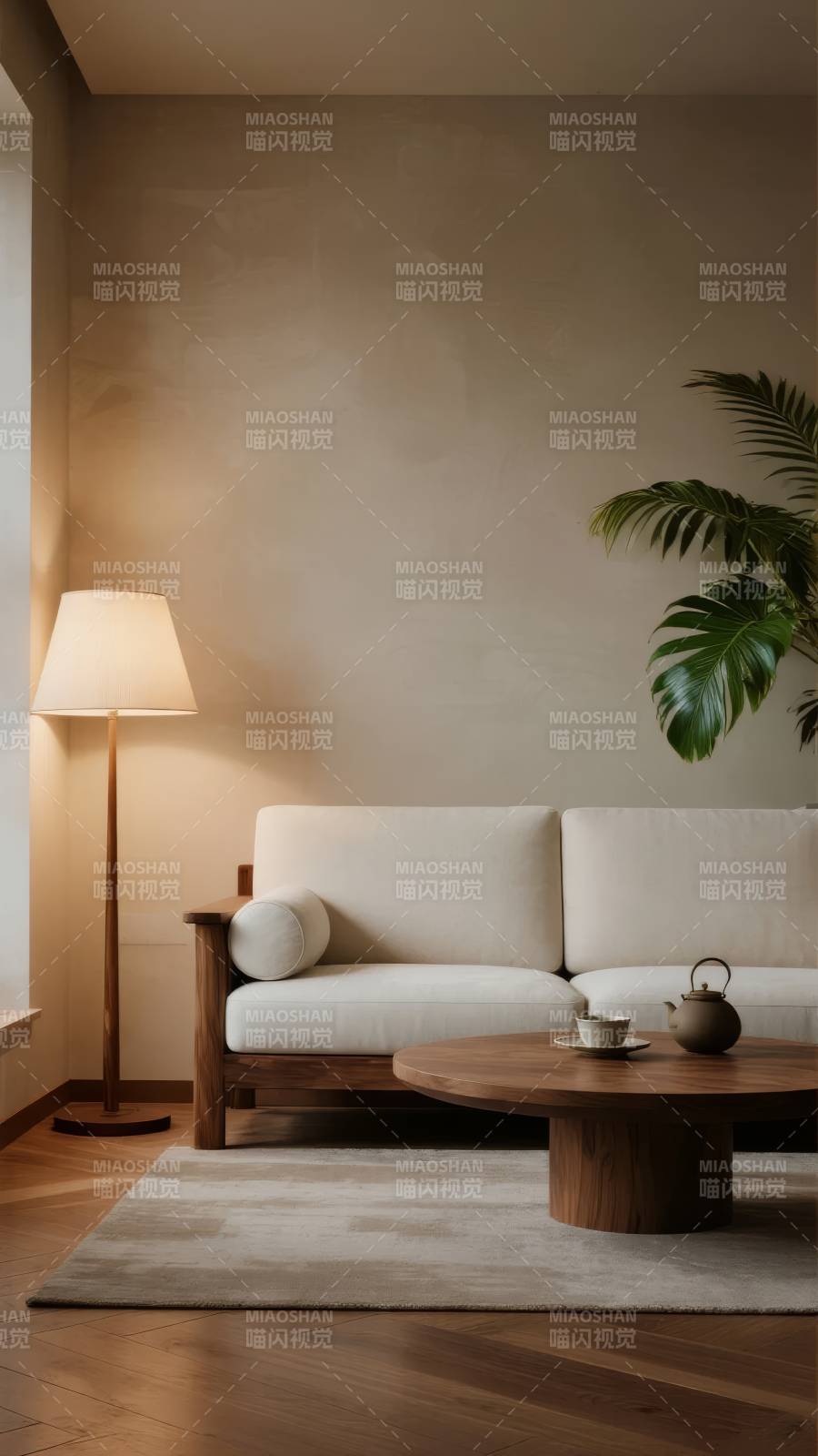 简约客厅一角图片