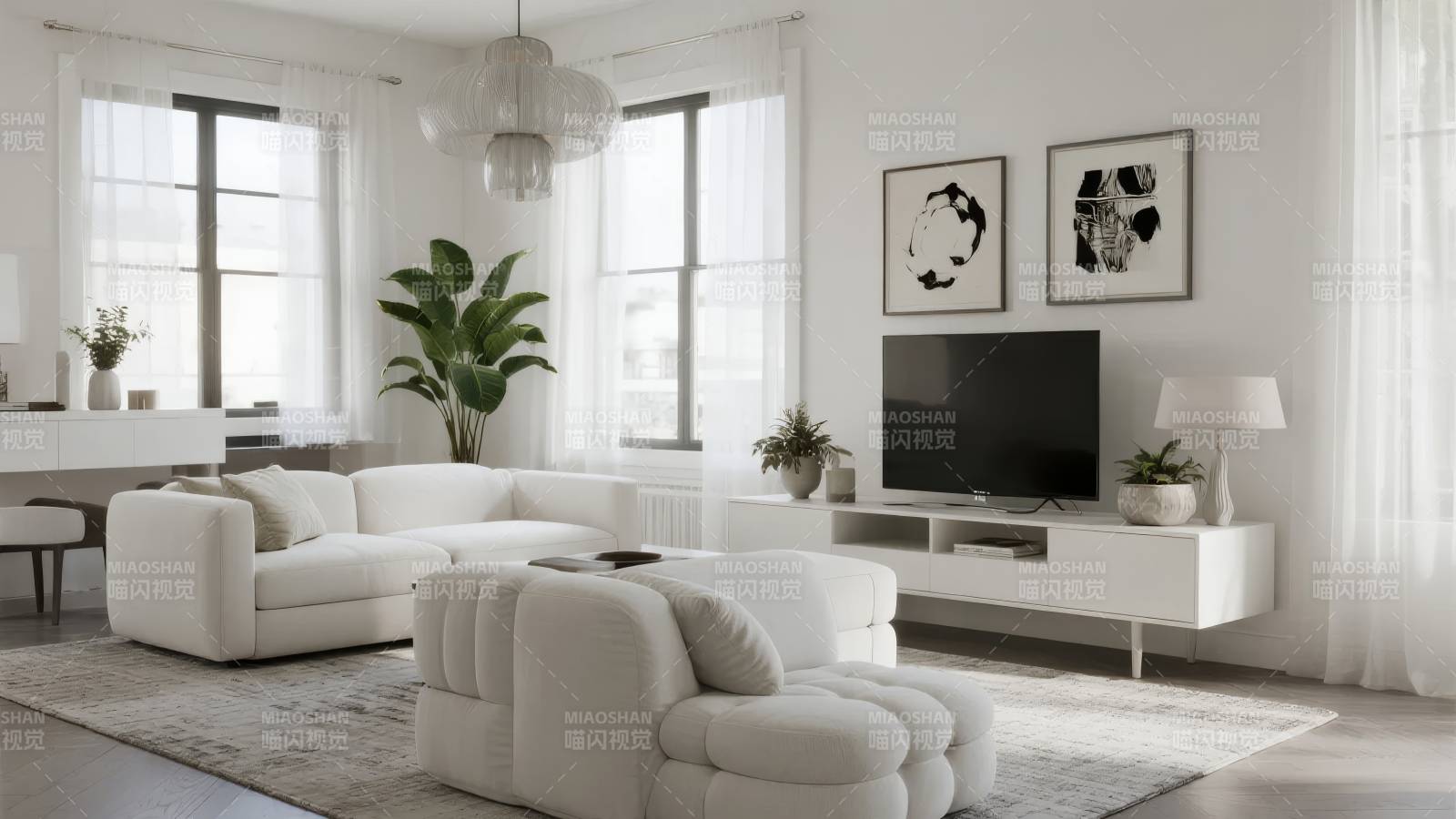 简约现代客厅设计图片