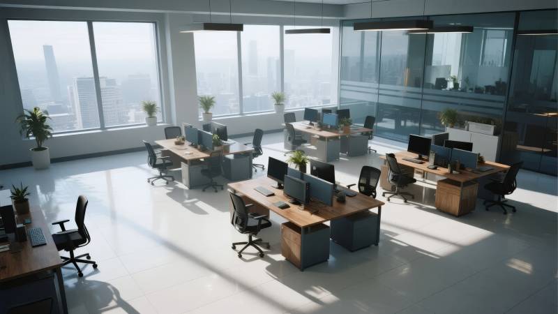 现代办公空间图片