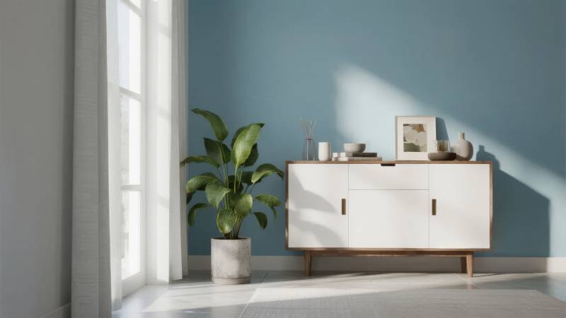 简约家居绿植装饰图片