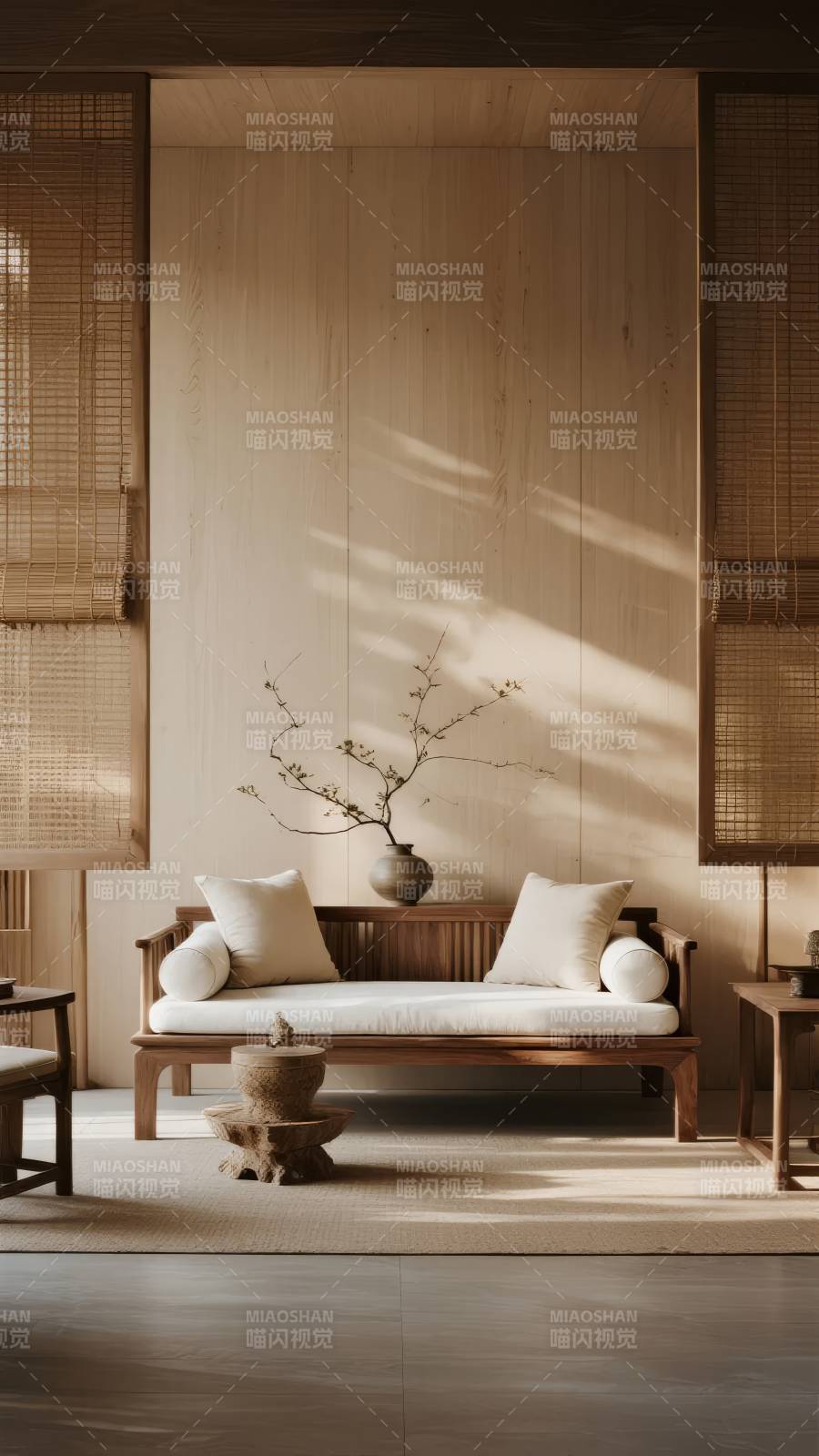 禅意木居静谧时光图片