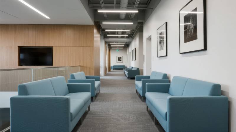 现代办公休息区图片