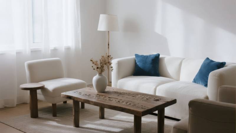 简约客厅布置图片