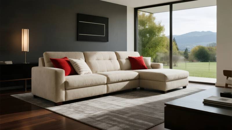 现代客厅沙发景图片