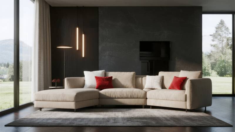 现代客厅沙发设计图片