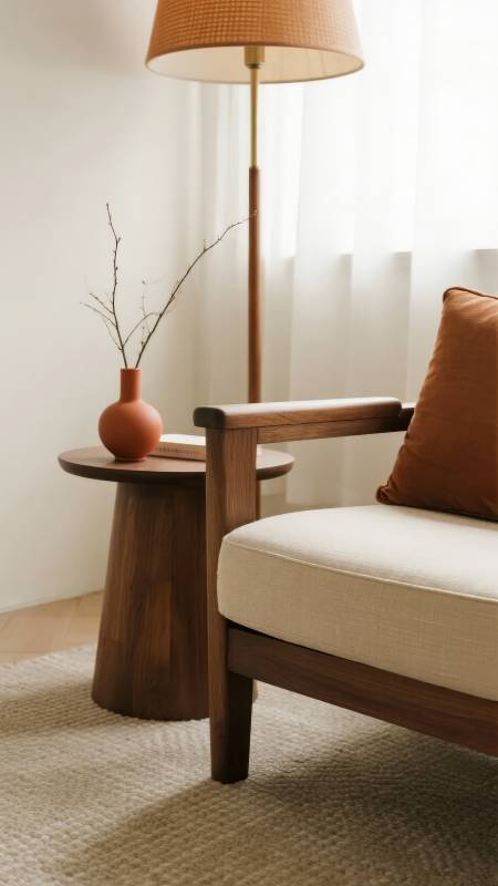 温馨家居一角图片