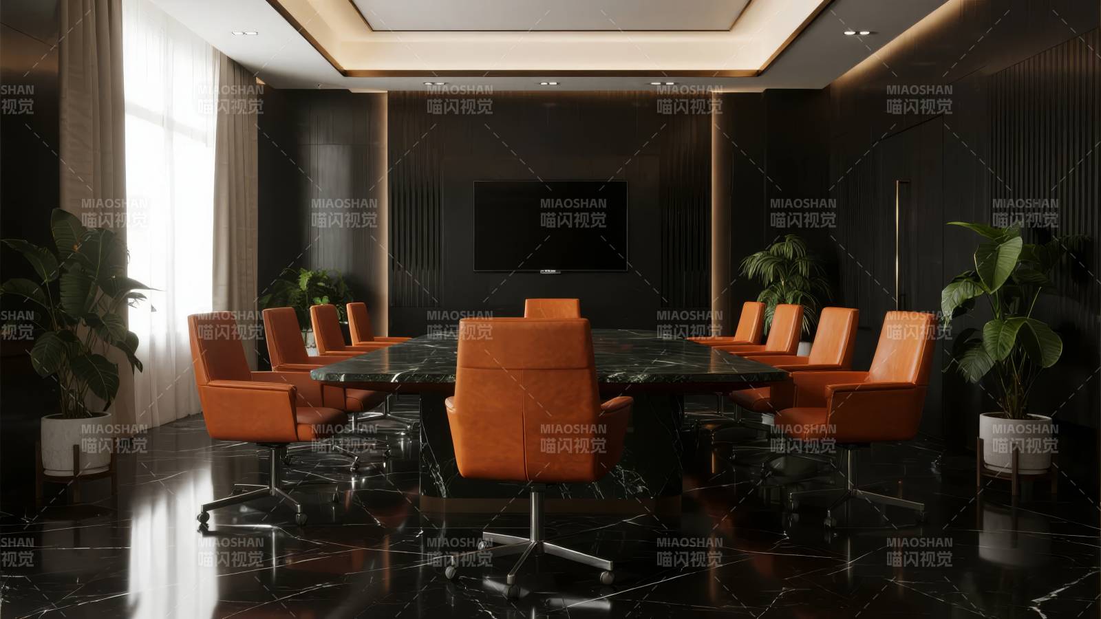现代会议室设计图片