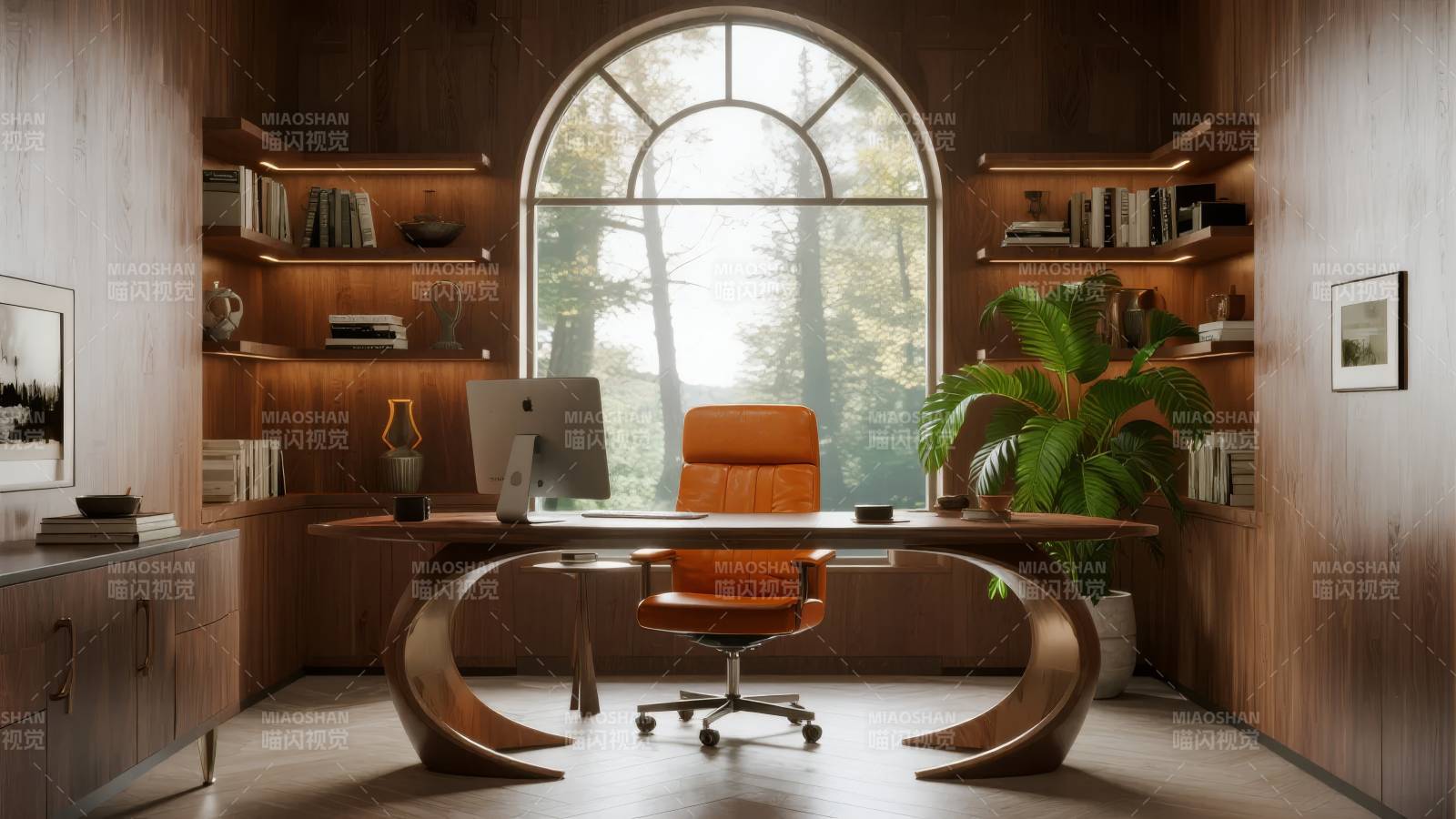 现代书房设计图片