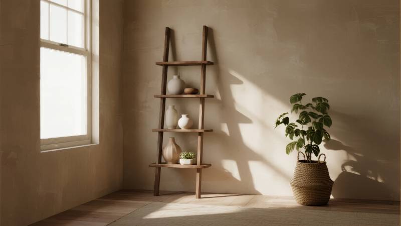 静谧角落的光影图片