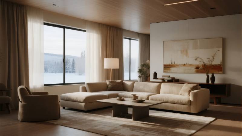 现代客厅设计图片