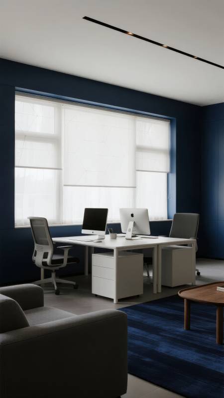 现代简约办公空间图片