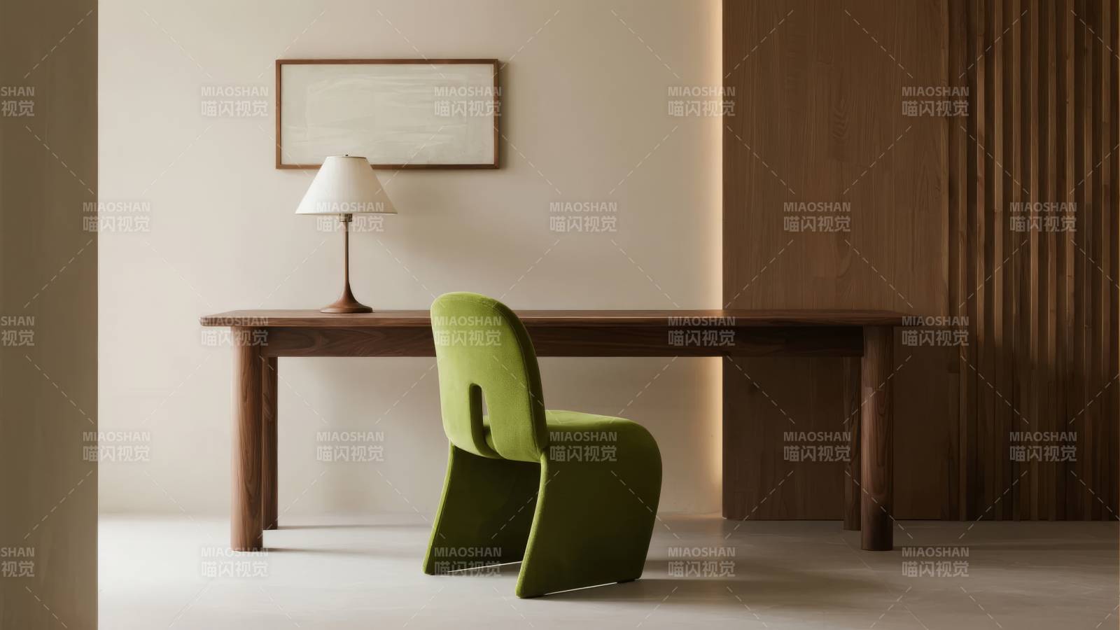 简约书桌椅设计图片