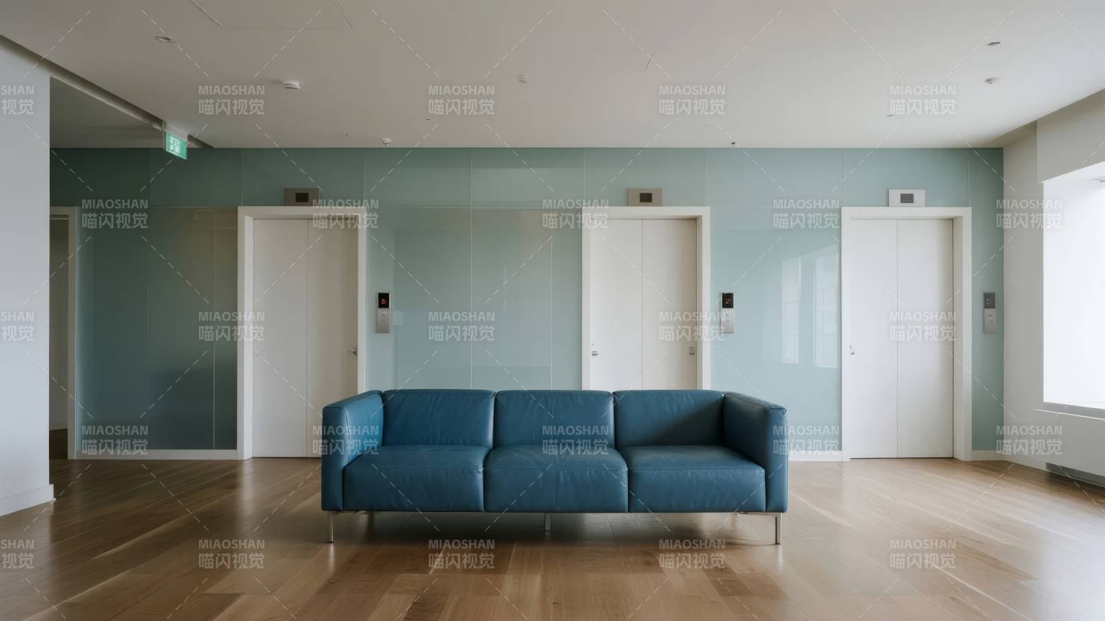 现代简约客厅一角图片