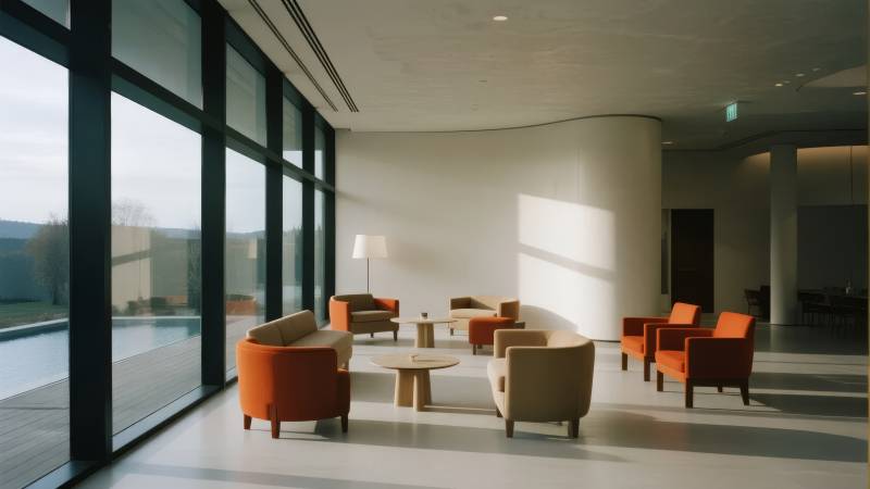 现代简约客厅设计图片