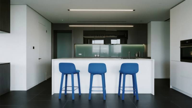 现代简约厨房设计图片