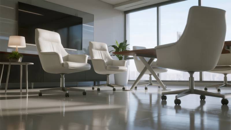 现代简约办公室图片