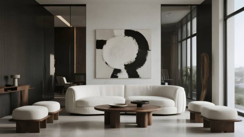 现代简约客厅设计图片