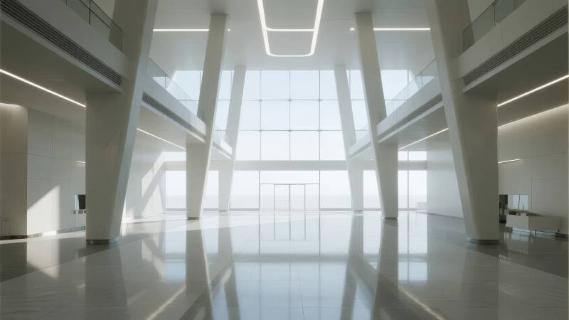 现代建筑大厅图片