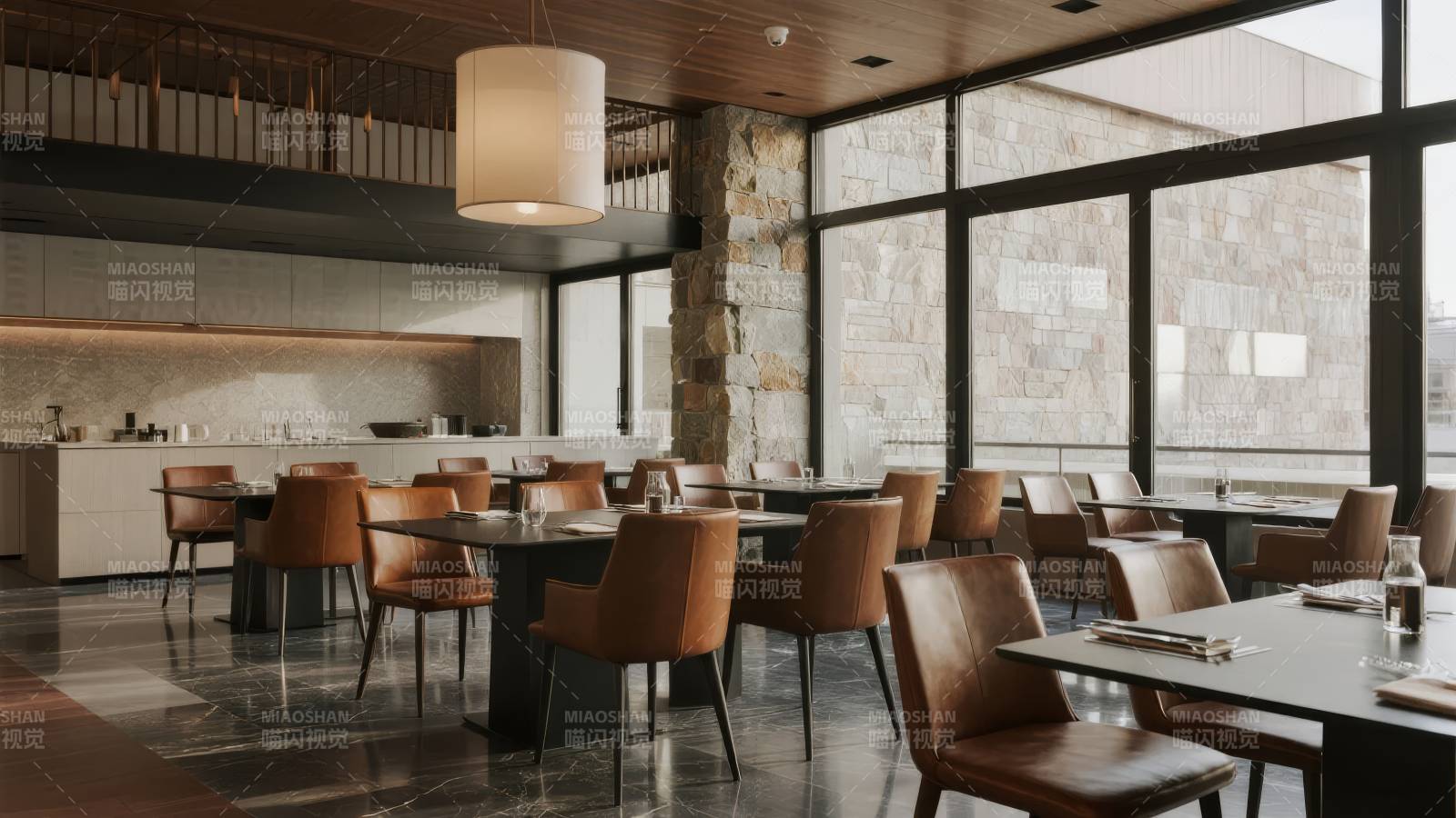 现代餐厅内部设计图片