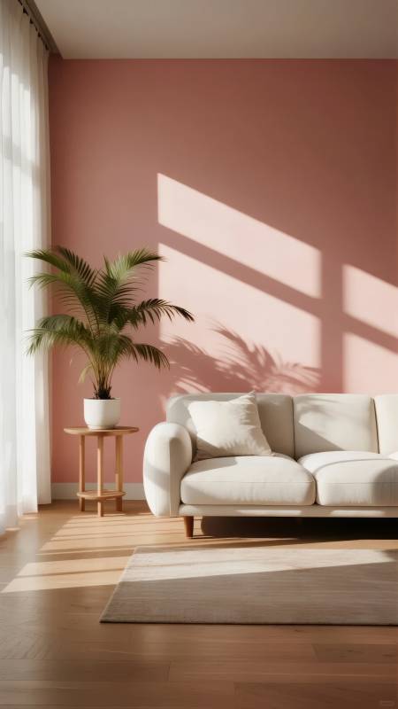 温馨客厅光影图图片