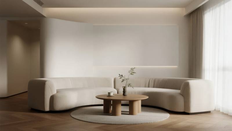 简约现代客厅设计图片