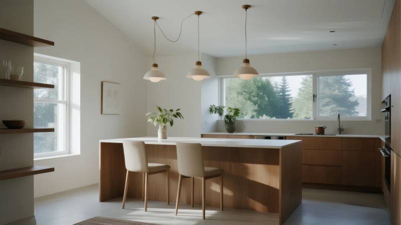 现代简约厨房设计图片