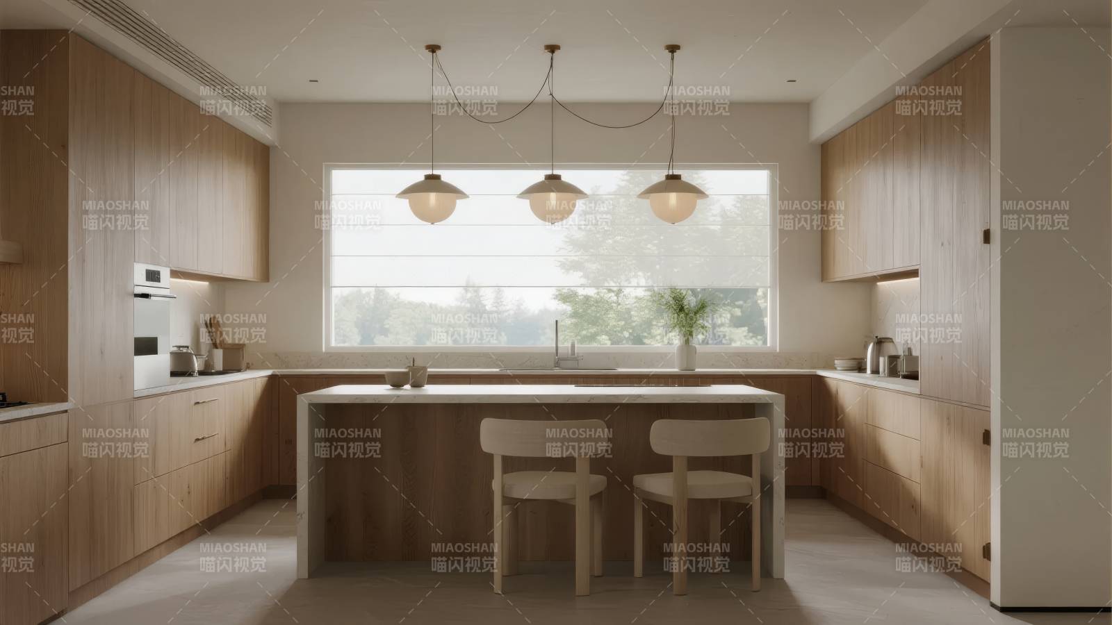 现代简约厨房设计图片