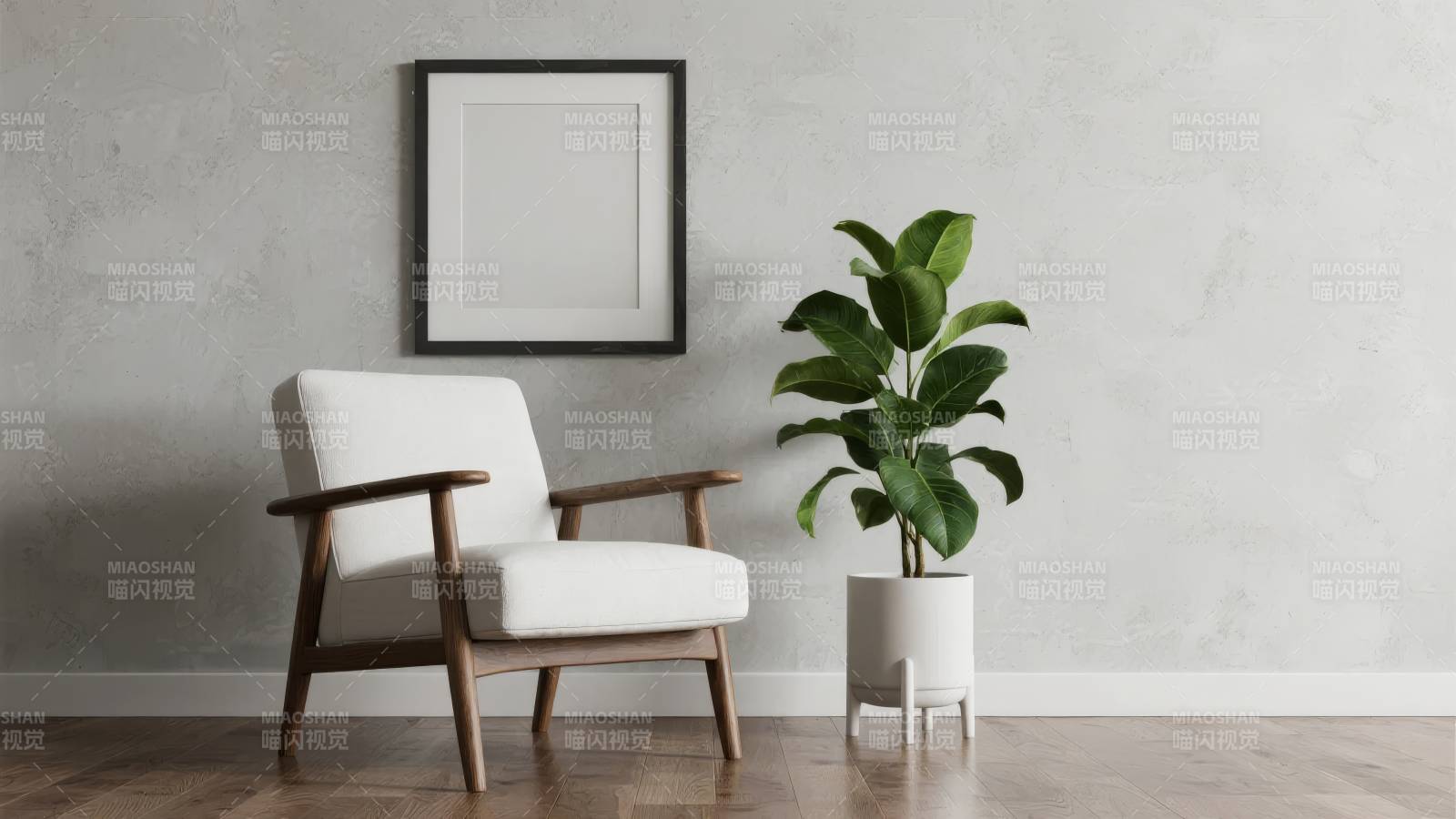 简约客厅一角图片