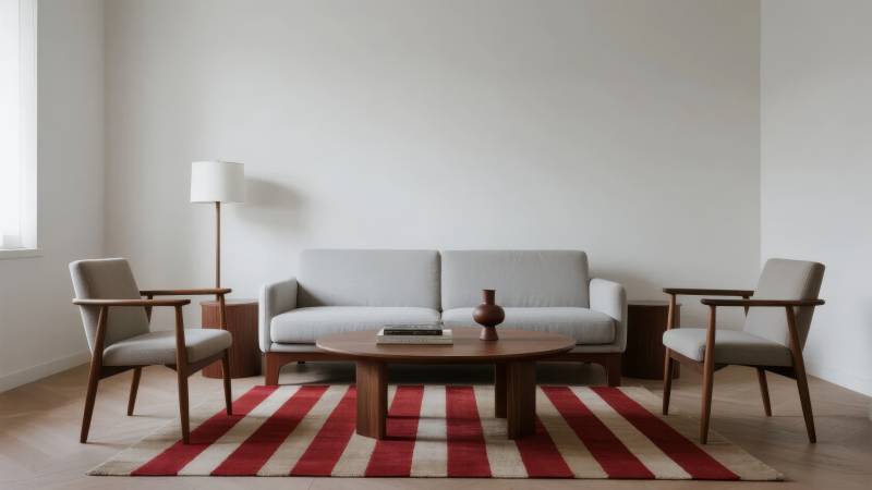 简约客厅布置图片