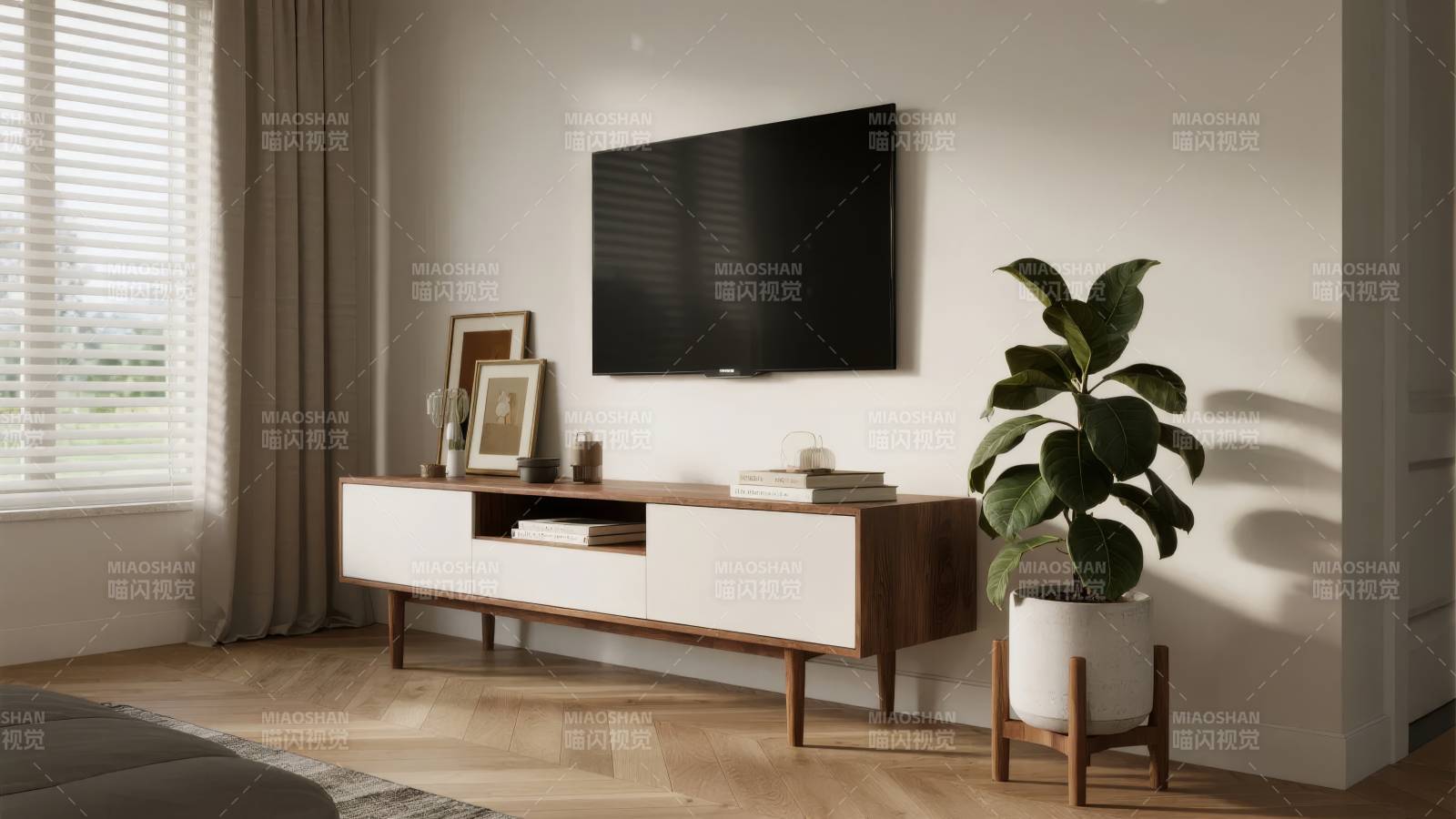 简约客厅电视柜图片