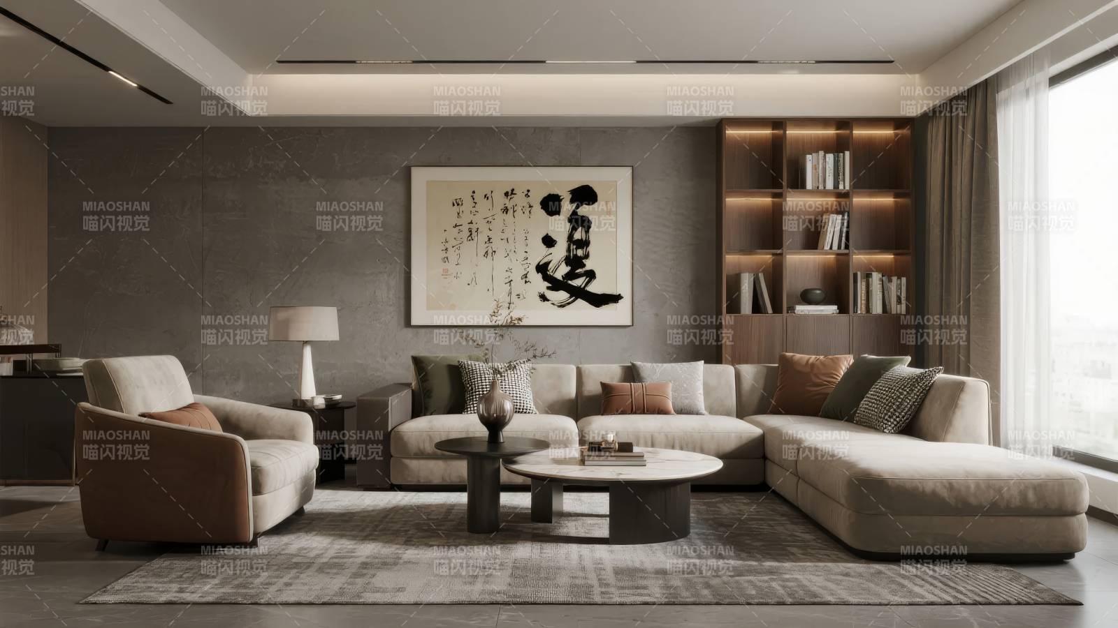 现代简约客厅设计图片