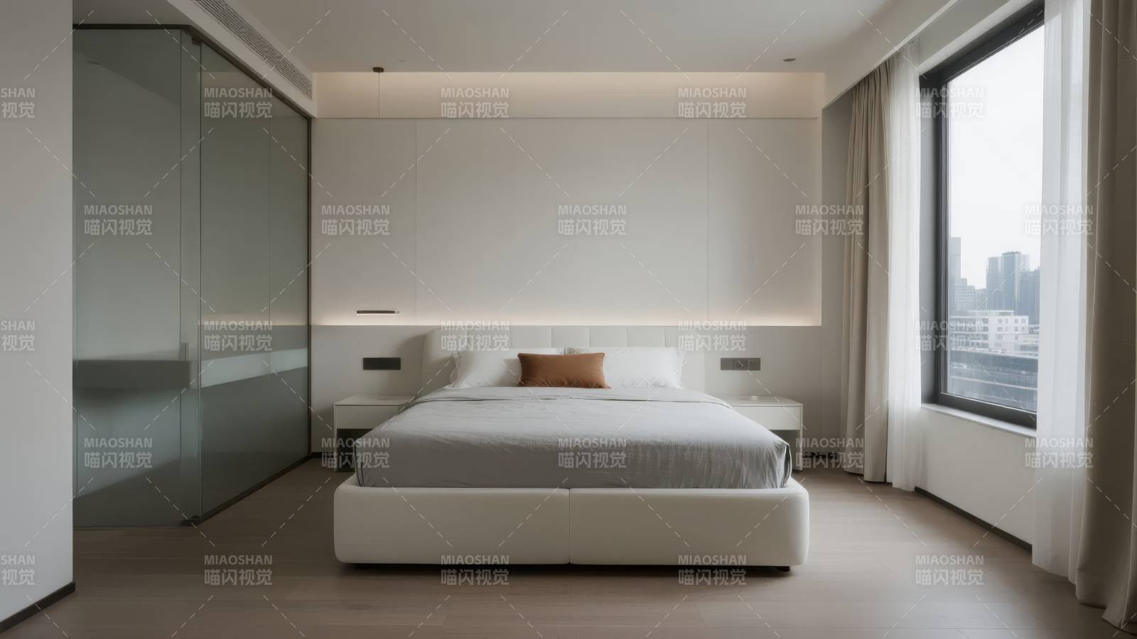 现代简约卧室设计图片