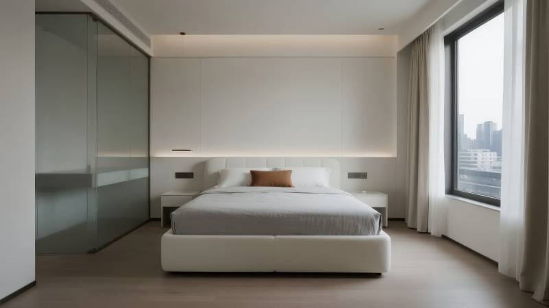 现代简约卧室设计图片