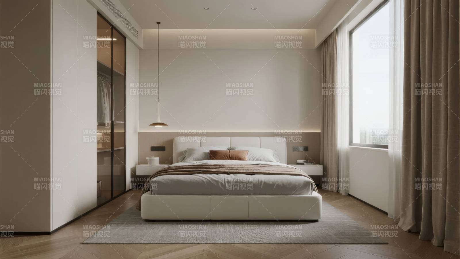 现代简约卧室设计图片