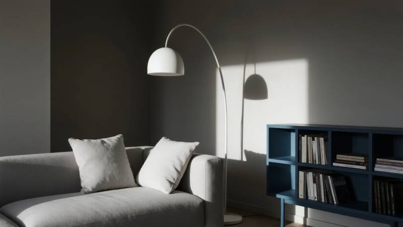 简约客厅光影图图片