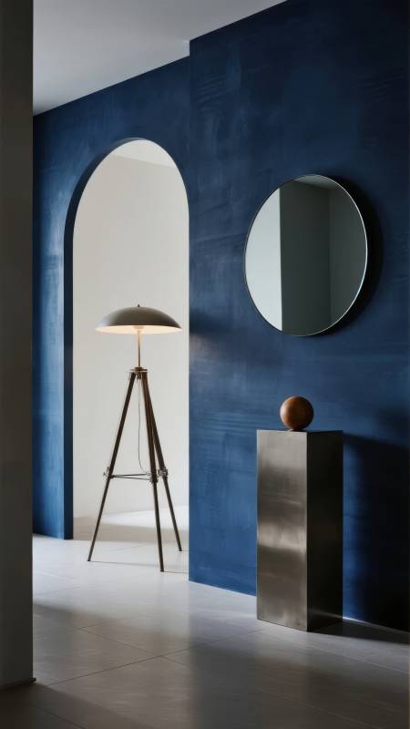 深蓝空间艺术感图片