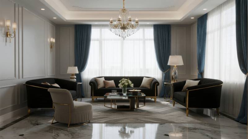 奢华客厅设计图片