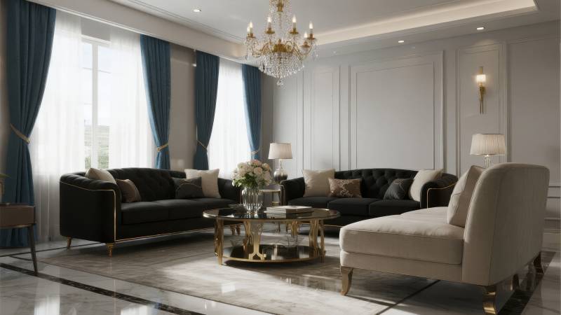 奢华客厅设计图片