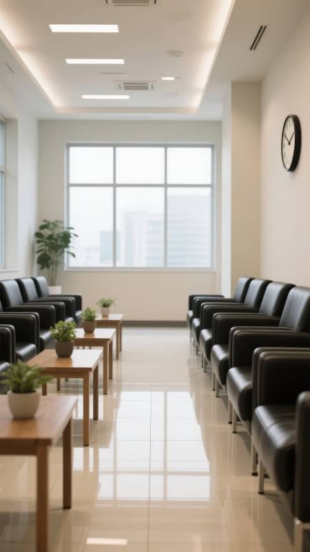 现代简约等候区图片