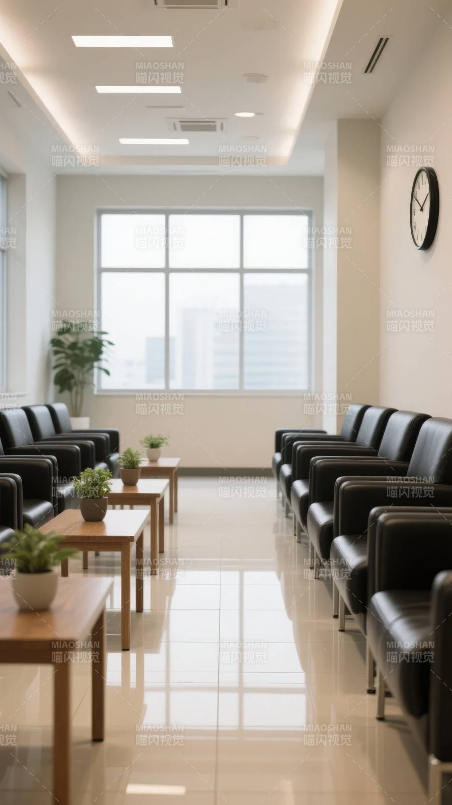 现代简约等候区图片