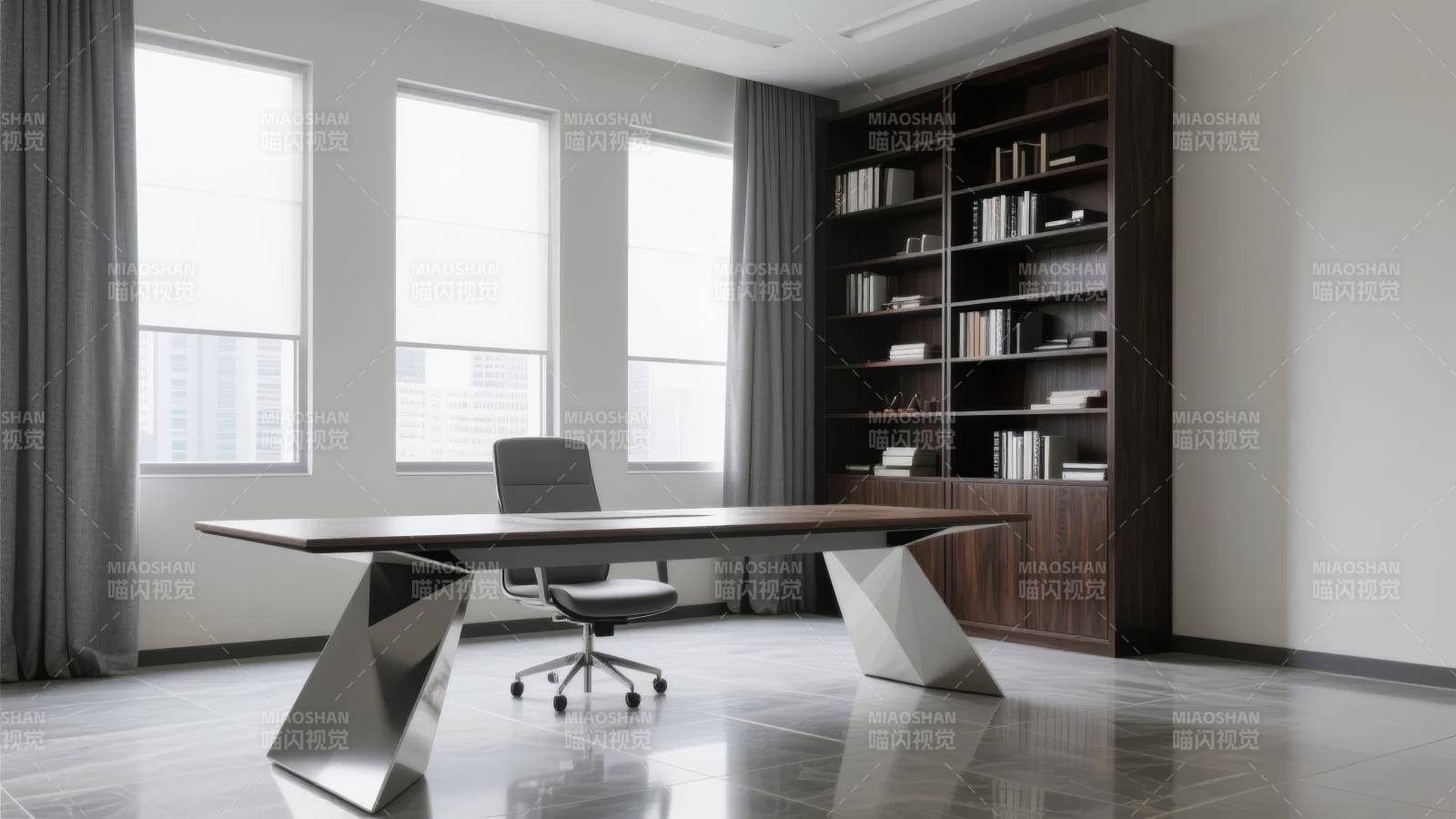 现代简约办公室图片