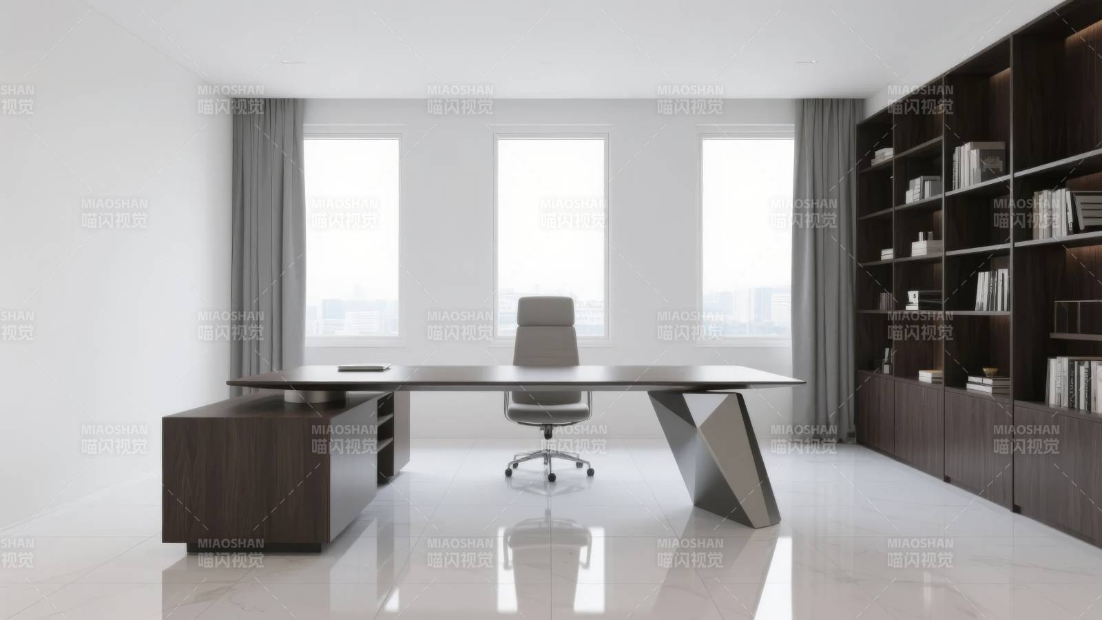 现代简约办公室图片