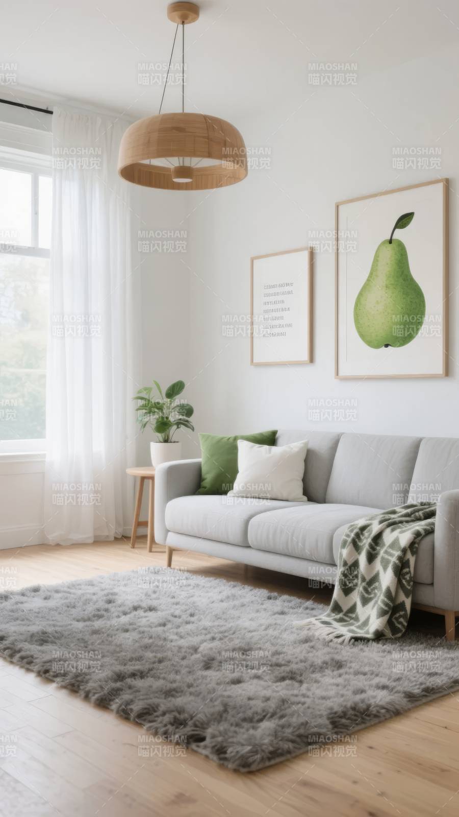 简约北欧客厅图片