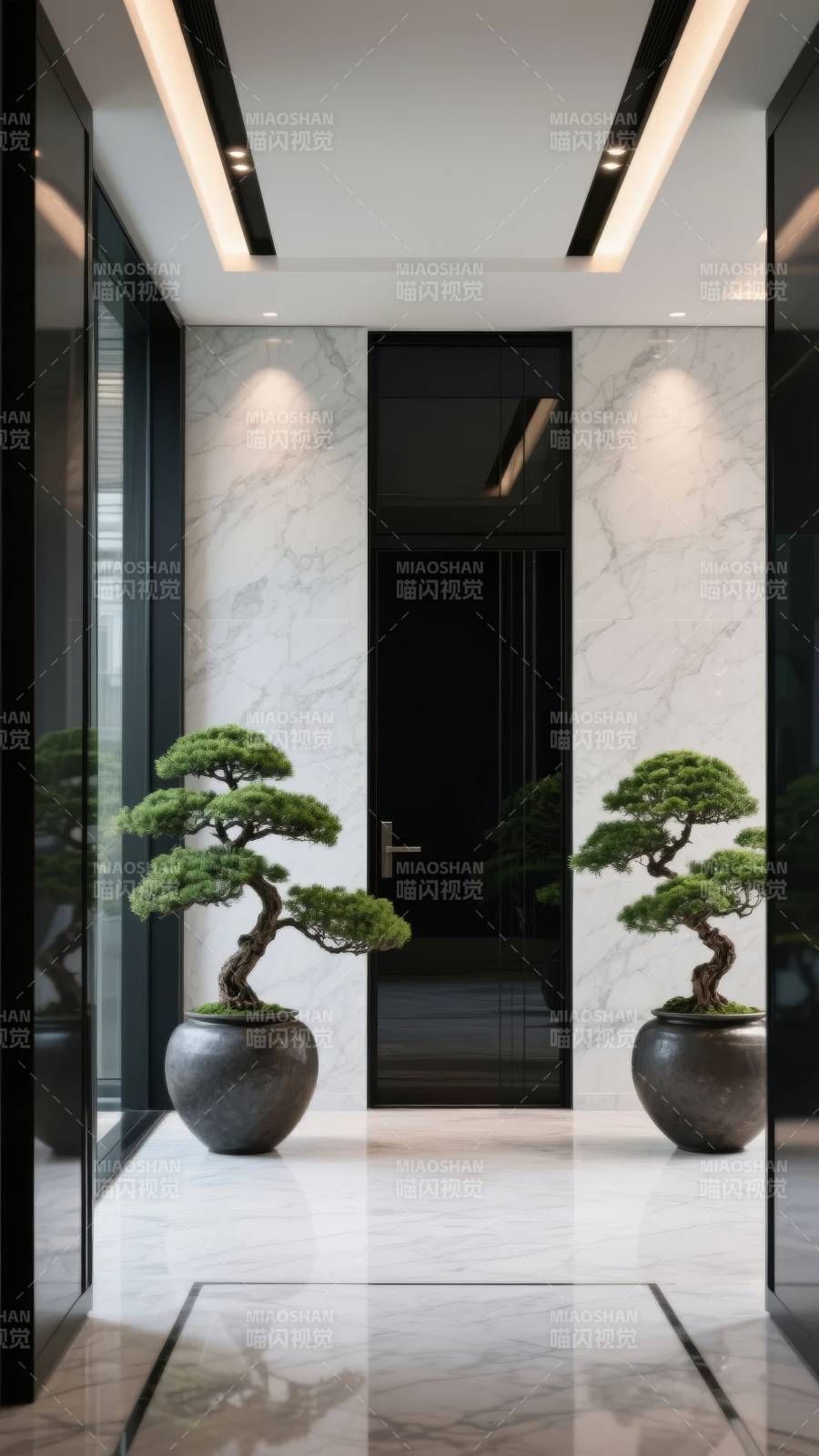 现代简约玄关设计图片