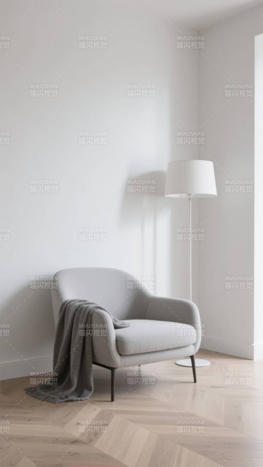 简约客厅一角图片