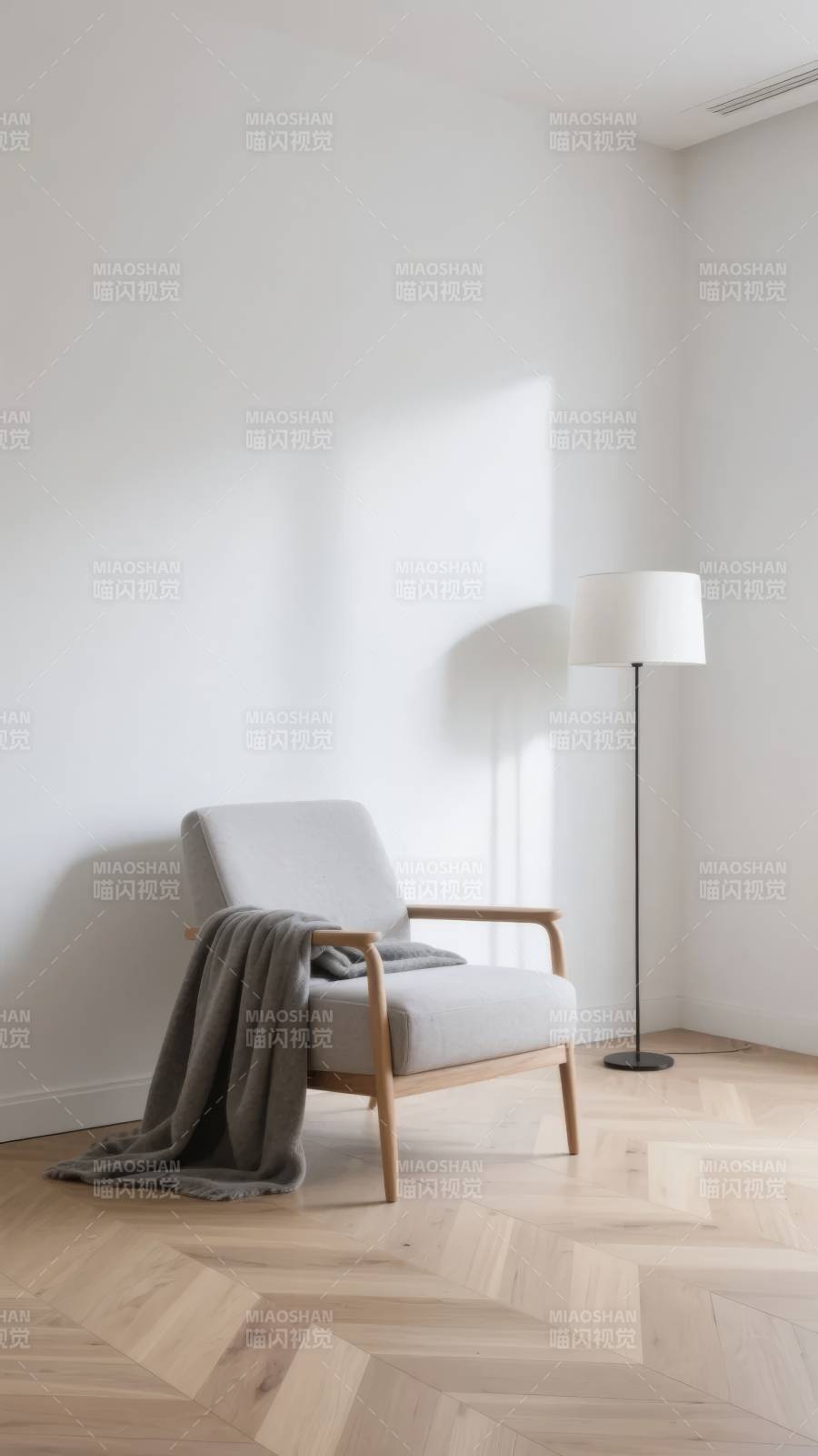 简约客厅一角图片