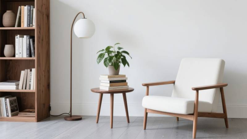 简约客厅一角图片