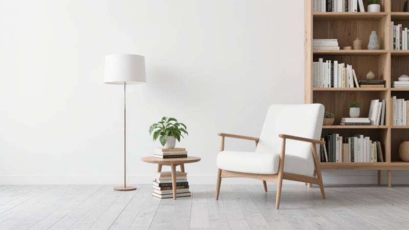 简约客厅一角图片