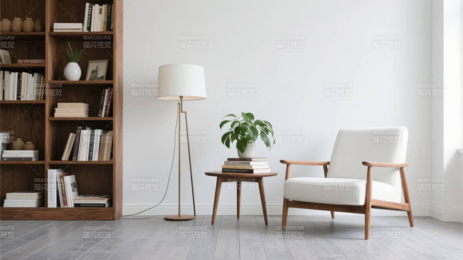 简约客厅一角图片